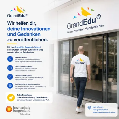 Bild: Von der Idee zur Publikation: GrandEdu Research School macht berufliche Expertise sichtbar - MBA