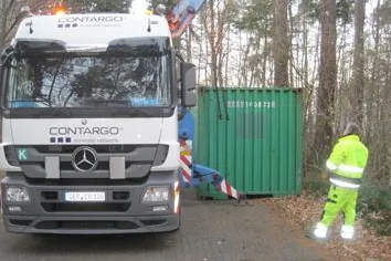 Bild: Ein Container voller Hoffnung