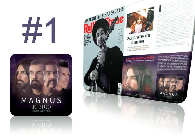 Bild: Musiker MAGNUS zum 3. Mal in den Billboard Charts in 4 Wochen