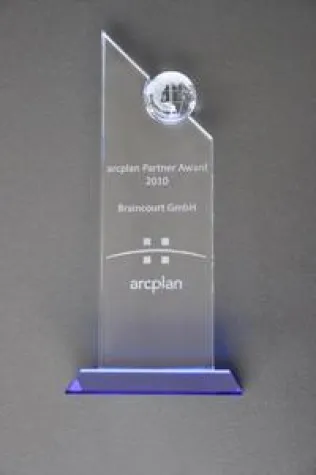 Bild: Ausgezeichnet: Braincourt gewinnt den arcplan Partner Award
