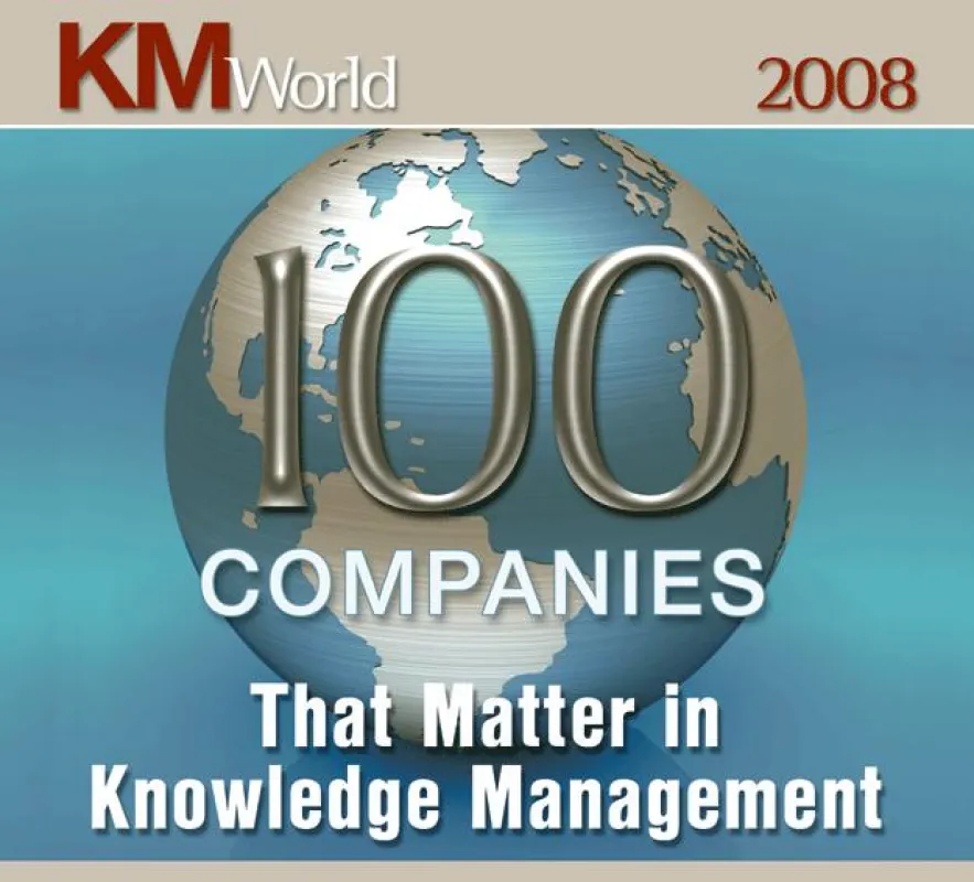 Recommind 2008 erneut führender Anbieter von KM-Lösungen!