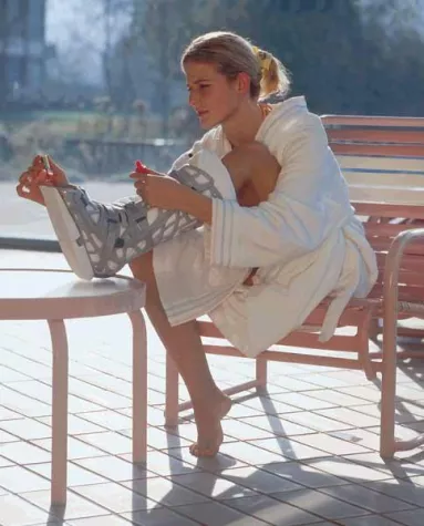 Gips ist out - die Vakuum-Schiene kommt - Jetzt zahlt es die Kasse Bild: Gips ist out - die Vakuum-Schiene kommt - Jetzt zahlt es die Kasse