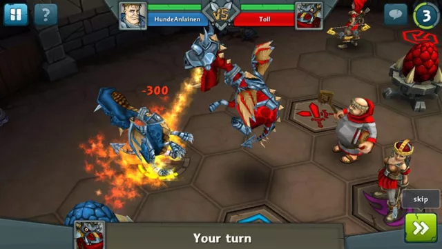 Bild: Taktik und Kampfgeist – jederzeit und überall: Strategiespiel Epic Arena jetzt auch als App