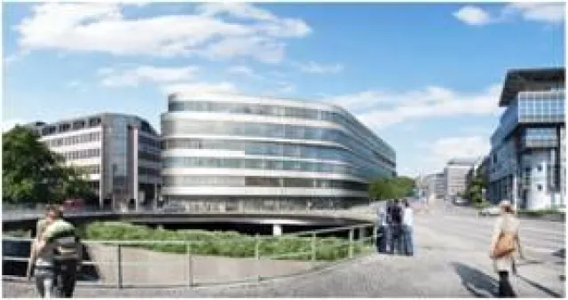 Bild: HOCHTIEF Projektentwicklung realisiert in Stuttgart Wohn- und Bürohaus Caleido