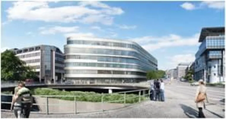 HOCHTIEF Projektentwicklung realisiert in Stuttgart Wohn- und Bürohaus Caleido Bild: HOCHTIEF Projektentwicklung realisiert in Stuttgart Wohn- und Bürohaus Caleido