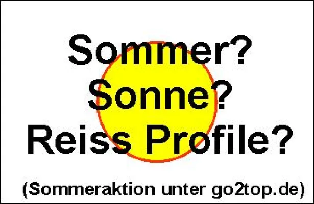 Bild: Manuel Marsch startet Sommeraktion mit dem Reiss Profile