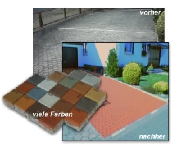Bild: Über das farbliche Versiegeln von Betonsteinpflaster