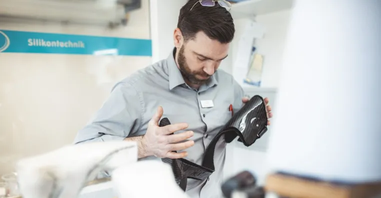 Bild: Thermoformbare Faserverbundmaterialien für die Orthopädietechnik
