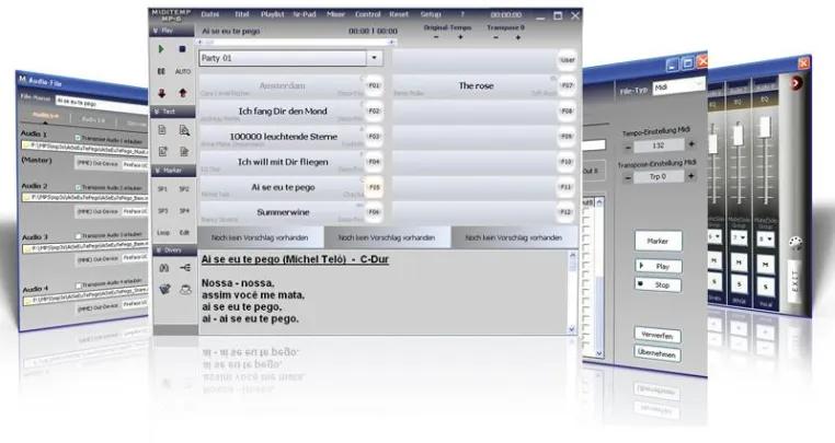 Perfekte Bühnenshow vom Notebook: MIDITEMP stellt innovative Live-Software für Musiker MP S MultiPerformer vor Bild: Perfekte Bühnenshow vom Notebook: MIDITEMP stellt innovative Live-Software für Musiker MP S MultiPerformer vor