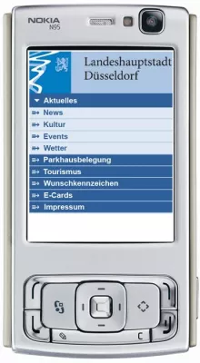 Bild: ECC mobilisiert das Internetportal der Stadt Düsseldorf