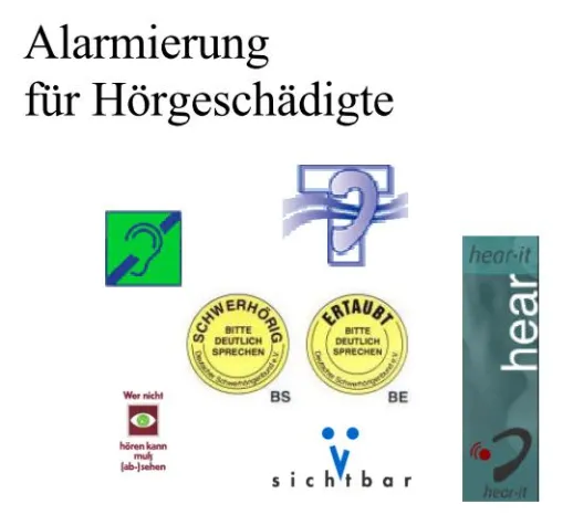 Drahtlose Personensicherungsanlagen auf Funkbasis für die adäquate Ausstattung von integrativen Arbeitsplätzen Bild: Drahtlose Personensicherungsanlagen auf Funkbasis für die adäquate Ausstattung von integrativen Arbeitsplätzen