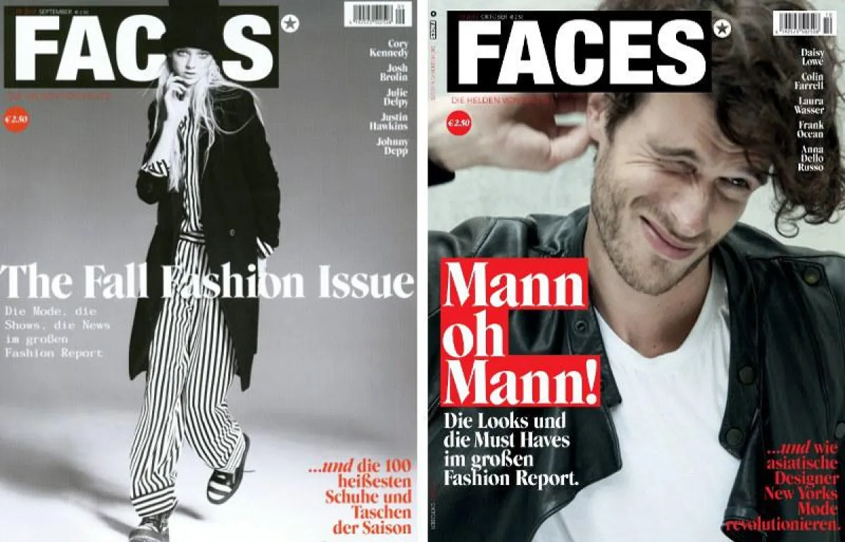 FACES Cover September und Oktober 2012