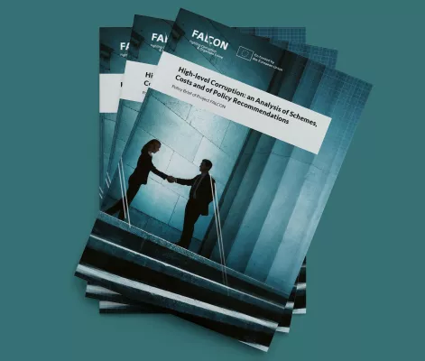 Bild: Policy Brief mit neuen Erkenntnissen im Kampf gegen High-Level-Korruption