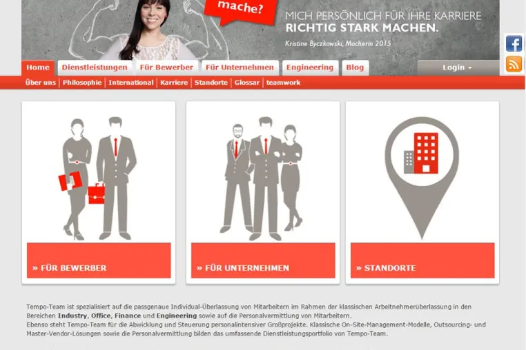 Karrierechancen im Personalwesen: Tempo-Team auf Wachstumskurs Bild: Karrierechancen im Personalwesen: Tempo-Team auf Wachstumskurs