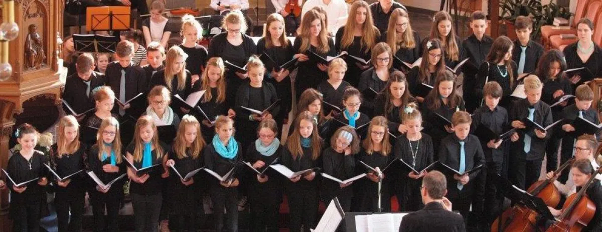 Beim Konzert am 11.9. in Simmern: der Kinderchor Kastellauner Kirchturmspatzen