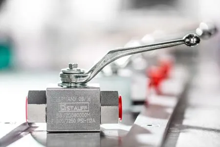 Gesteigerte Korrosionsbeständigkeit für Hydraulik-Kugelhähne Bild: Gesteigerte Korrosionsbeständigkeit für Hydraulik-Kugelhähne