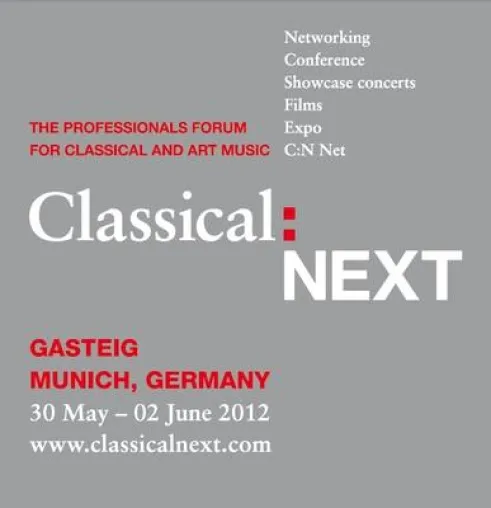 Bild: Classical:NEXT - Klassikmesse in München gibt Programmdetails, Showcase-Künstler & Keynote-Sprecher bekannt