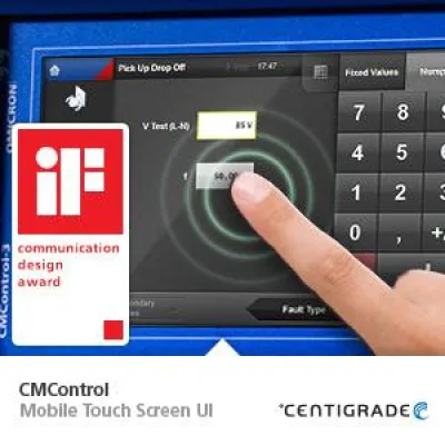Bild: Centigrade erhält iF communication design award für Touchscreen UI
