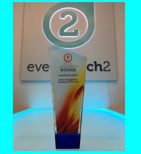 Bild: Prestige Awards küren eventshoch2 zur Eventmanagement Company of the Year 2020