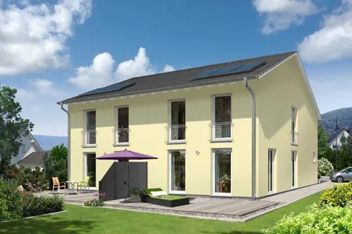 Neu bei Town & Country Haus: Schlankes Haus für kleine Grundstücke – Das Doppelhaus Aura 125 Bild: Neu bei Town & Country Haus: Schlankes Haus für kleine Grundstücke – Das Doppelhaus Aura 125