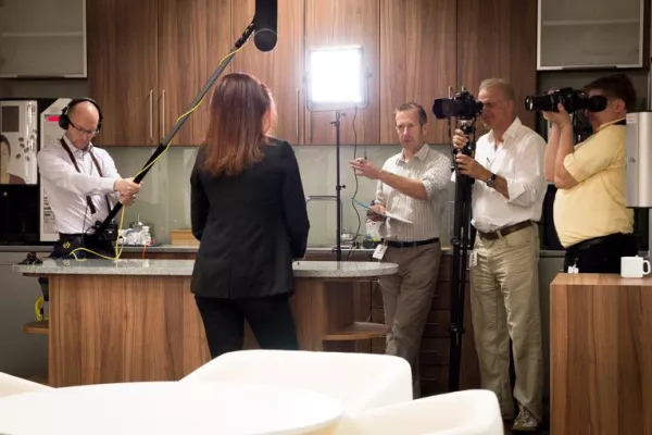 Bild: Pionierfilm produziert Recrutingvideos in Frankfurt