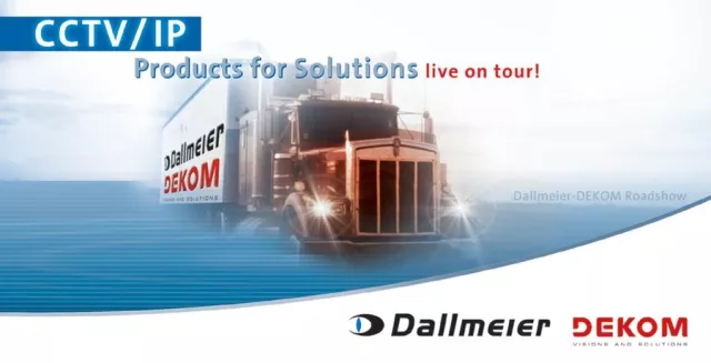 Bild: CCTV over IP - DEKOM und Dallmeier »live on Tour« 2007