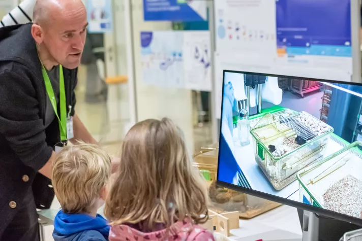 Bild: Für die Gesundheit: Forschung mit Tieren