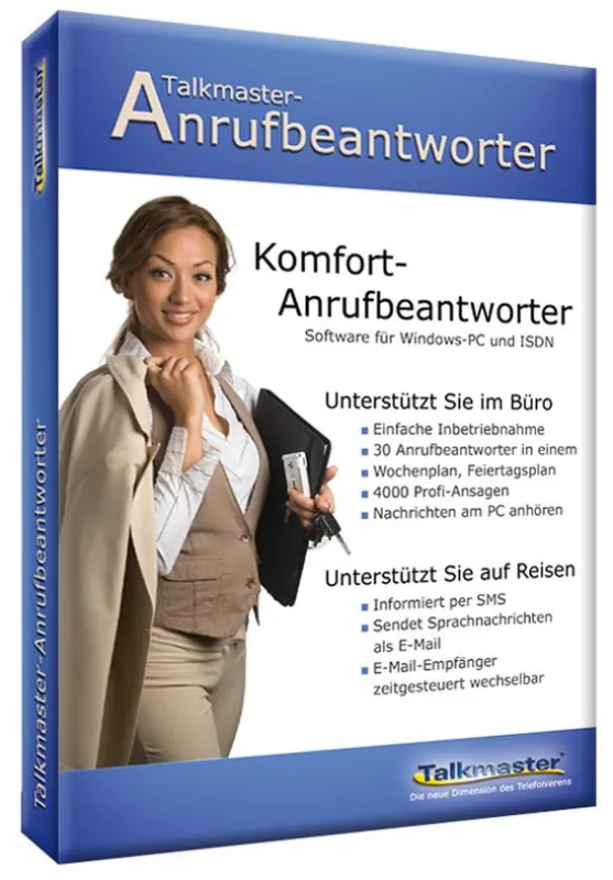 4000 Ansagen in vier Sprachen: Talkmaster-Anrufbeantworter
