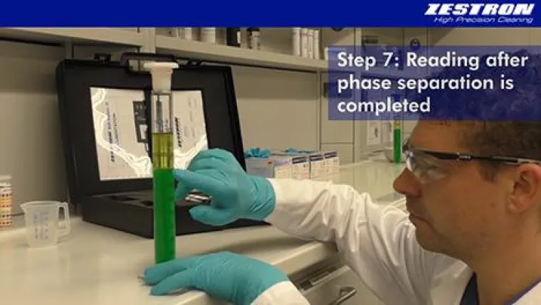 Bild: Videotutorial zur manuellen Reinigerkonzentrationsmessung