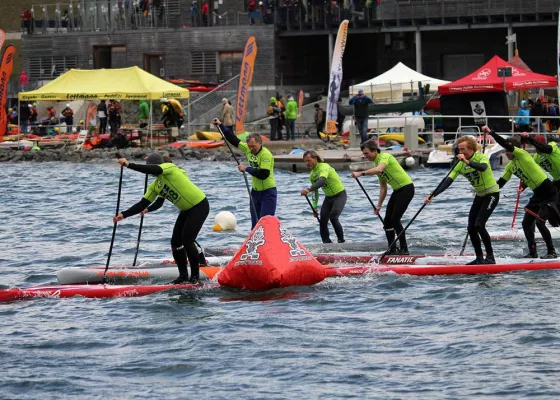 Bild: Superflavor German SUP Challenge 2013 gestartet