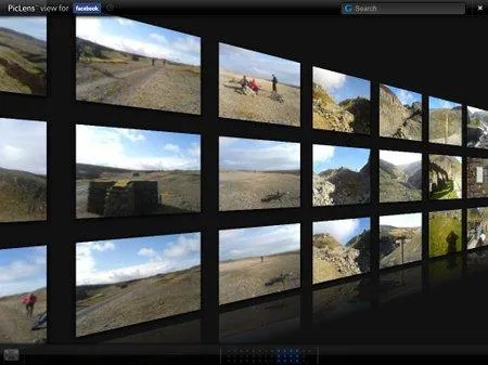 Bild: REGIOMUSIK integriert neuen Imageviewer Cooliris