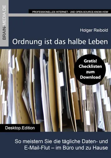 Kostenloses E-Book: Ordnung ist das halbe Leben Bild: Kostenloses E-Book: Ordnung ist das halbe Leben