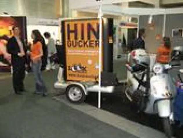 Bild: LookScooter werben für die Ideenbörse der Deutschen Post