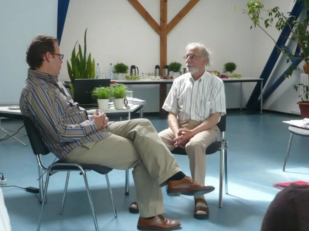 Jan Per Hirschberg und Dr. Otto Laske