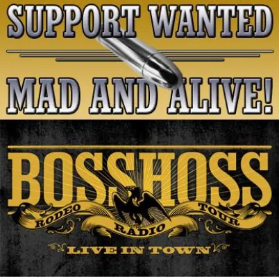 Bild: Talentsprungbrett mp3.de: Support The BossHoss