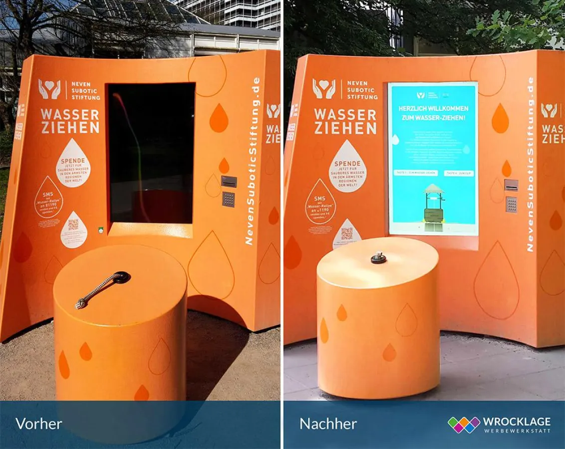 Für die technische Optimierung der Bildschirme gab es viel Applaus