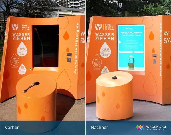 Wrocklage Werbewerkstatt setzt Projekt für die Neven Subotic Stiftung technisch um Bild: Wrocklage Werbewerkstatt setzt Projekt für die Neven Subotic Stiftung technisch um