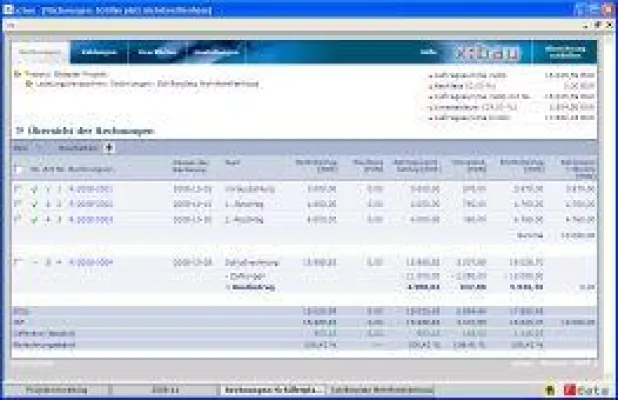 Bild: Neu - Kalkulationssoftware x:bau Version 2009.1