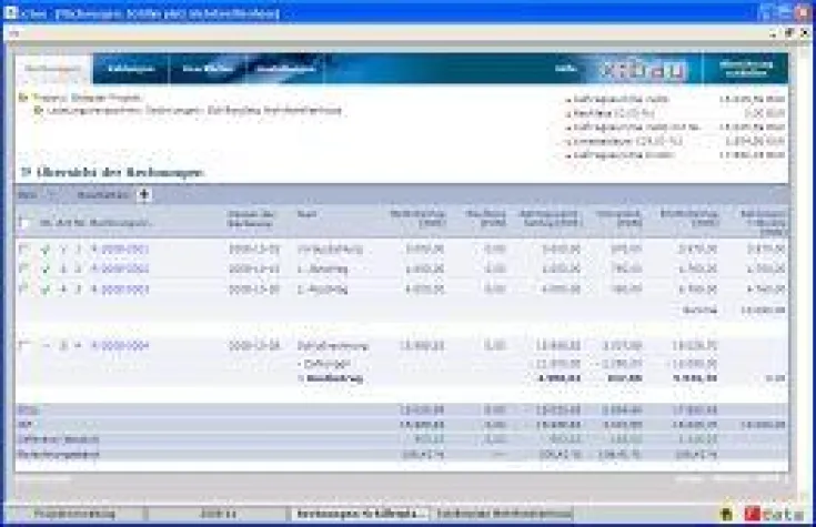 Bild: Neu - Kalkulationssoftware x:bau Version 2009.1