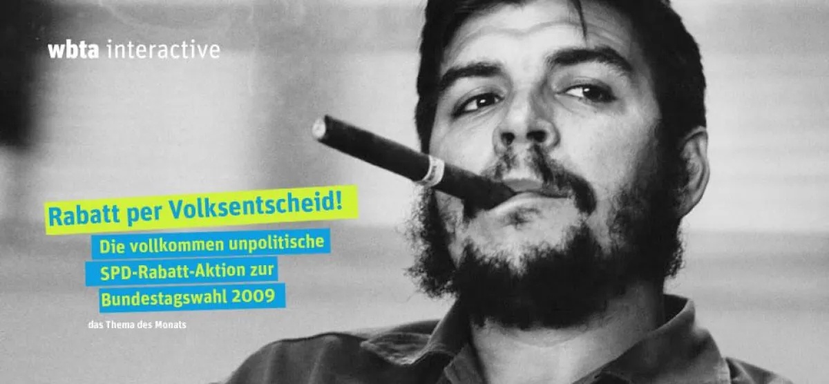 Rabatt per Volksentscheid! Die vollkommen unpolitische SPD-Rabatt Aktion