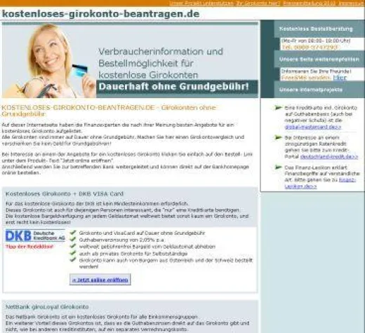 Angebote vergleichen und kostenloses Girokonto sichern Bild: Angebote vergleichen und kostenloses Girokonto sichern