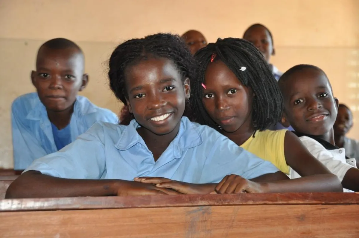 Schülerinnen der Bagamoyo-Schule in Mosambik