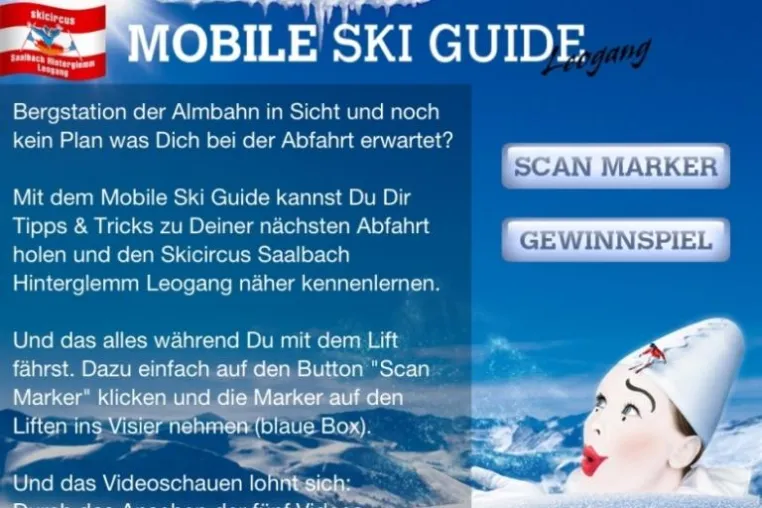 Bild: App auf die Piste