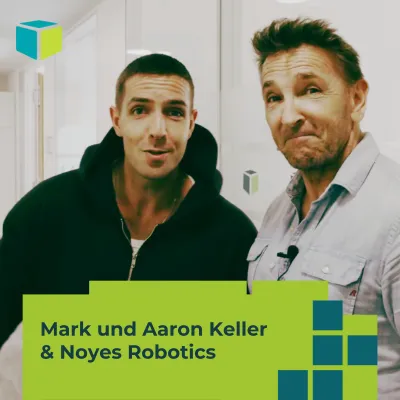 Bild: Noyes gewinnt Mark Keller als Markenbotschafter – und stellt die Intralogistik vom Kopf auf den Rasen 