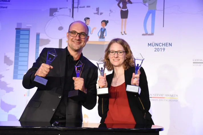 Bild: German Stevie® Awards feiern die Sieger 2019