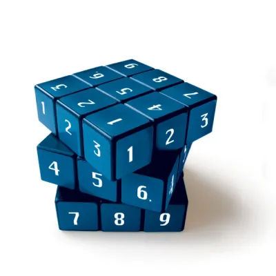 Bild: Weltneuheit: SUDOKU 3D endlich in Deutschland