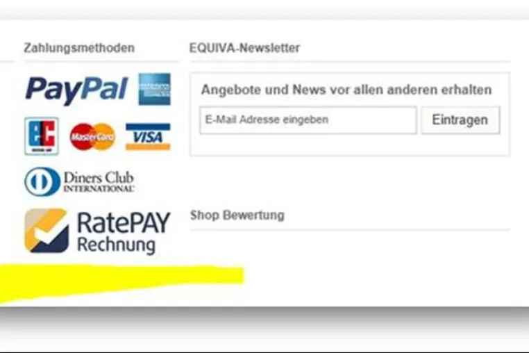 Sichere Zahlung auf Rechnung mit 360e und RatePAY Bild: Sichere Zahlung auf Rechnung mit 360e und RatePAY
