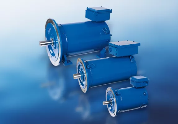 Bild: Neue Standardbaureihe wassergekühlter Elektromotoren von BEN Buchele