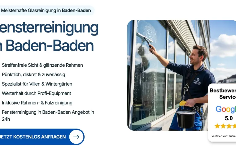 Bild: UNESCO-Welterbe und Denkmalschutz: Spezialist für Fensterreinigung in Baden-Baden