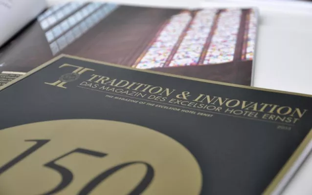 Bild: „Tradition & Innovation“ – das Jubiläumsmagazin für 150 Jahre Grand Hotel Excelsior Hotel Ernst in Köln